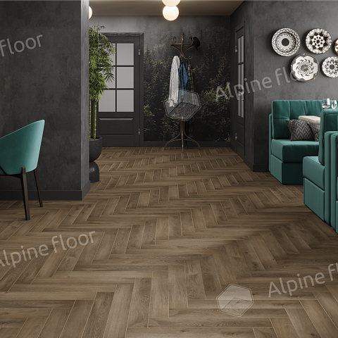 Alpine Floor Herringbone 8 Pro 4V 33 (CH) LF102-11B New_ Дуб Анжу (фото 2)