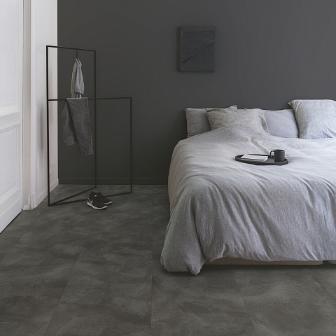 ПВХ-плитка Quick-Step QS Alpha Vinyl ILLUME плитка AVMTU 40326 Мягкий графит (фото 6)