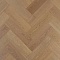 Crownwood Элеганс Английская елка 13 мм шип-паз Дуб Натур Лагуна лак с фаской (миниатюра фото 1)