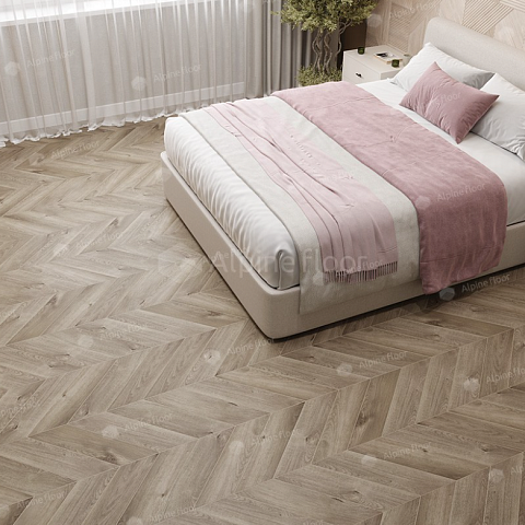 Alpine Floor SPC Chevron Alpine ECO 18-3 Дуб Натуральный Отбеленный 4V 43кл (фото 2)