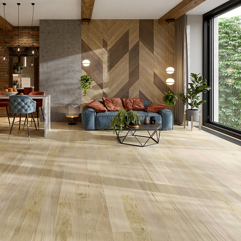 Паркетная доска ESTA 1 Strip 11212 Oak Vivid Buckinham brushed matt 2B 1800 x 180 x 14мм (фото 2)