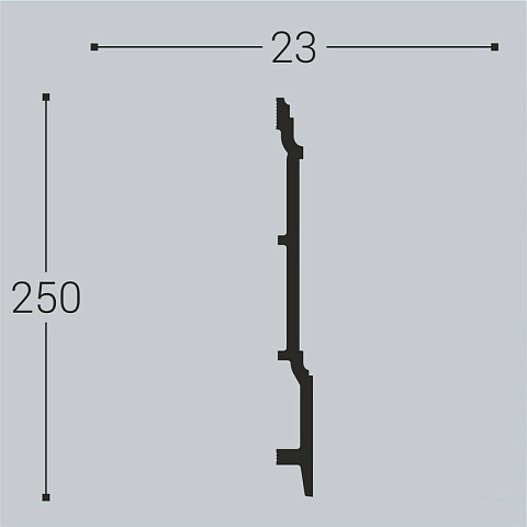 XPS П 17 250х23/ Белый (фото 2)