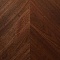 Wood Bee Chevron  Американский Орех Селект гладкий глянец Select, UV-лак gloss 30±5% (левая) (миниатюра фото 1)