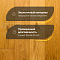 DW FLOORING 14 мм Дуб светло-коричневый DW LEY 012 лак матовый с фаской (миниатюра фото 2)