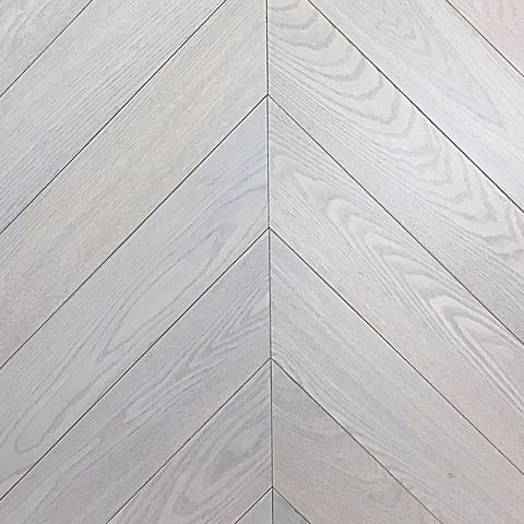 Wood Bee Chevron  Ясень Мунлайт браш матовый Moonlight, UV-лак gloss 5-9% (левая) (фото 1)