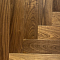 CROWNWOOD Urban Английская елка Американский орех селект (Herringbone), Лак 600 x 120 x 14 / 1.44м2 (миниатюра фото 1)
