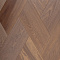 CROWNWOOD Итальянская елка 60° 2-х слойная (шпонка) Гармония 150409 (Порода: Дуб) Масло 344 х 150 х 14 / 0.83м2 (миниатюра фото 1)