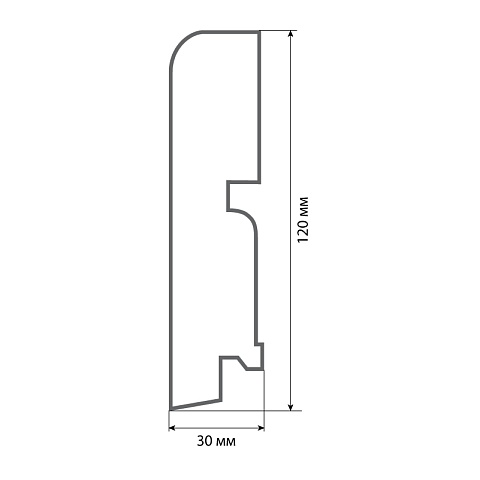 Finitura dekor R9 120х30х2400/ 015 (фото 2)