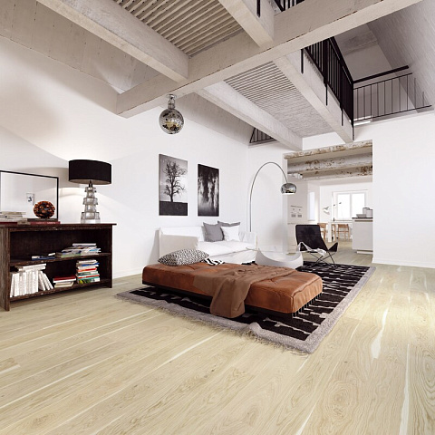 Паркетная доска ESTA 1 Strip 11155 Oak Nordic London brushed matt 2B 2000 x 180 x 14мм (фото 2)